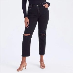 Abercrombie & Fitch Black Ankle Jeans